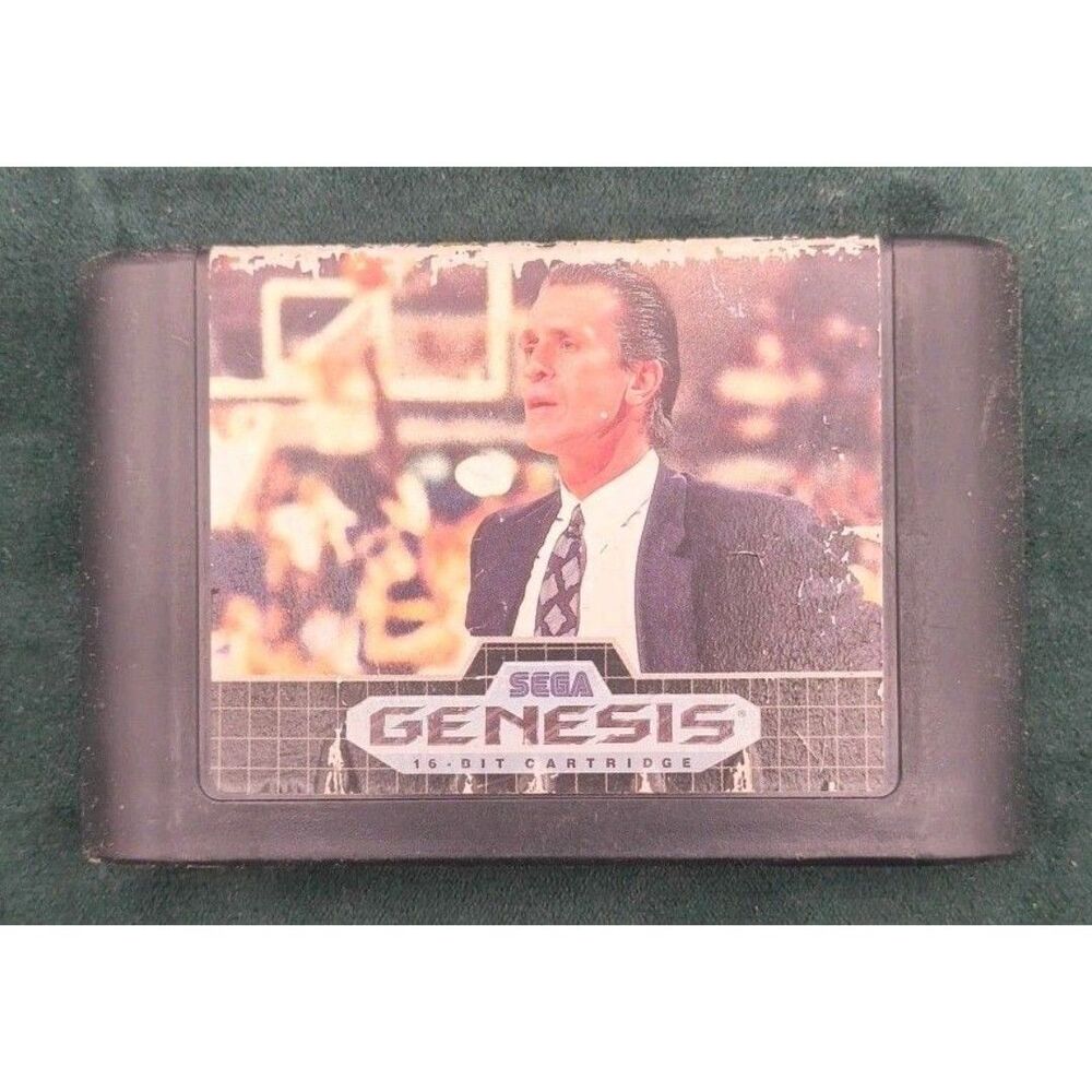 Pat Riley's Basketball (Sega Genesis, 1990) Cartridge Only